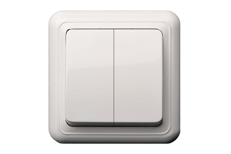 PJ5.10-001 B DELTA 2x surface-switch (white) - Image 2