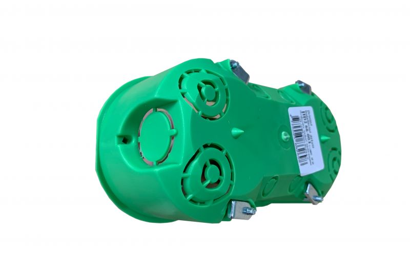 IID2.66-003 Hallow mounting box, 2-place, green colour RAL6018 - Image 3