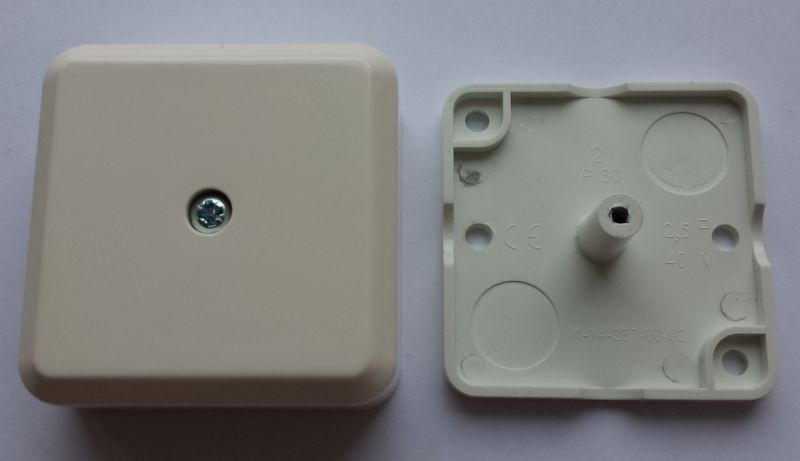 PMD81x81S Surface mount.connection box, sandy colour - Image 2