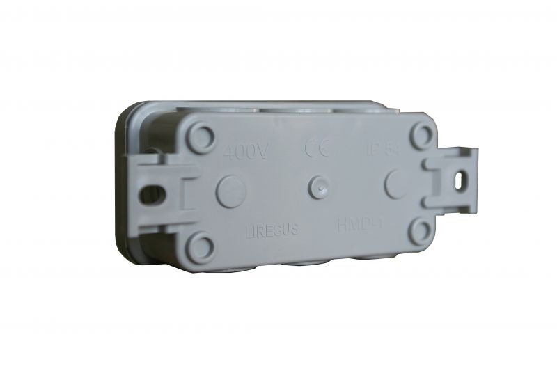 HMD-1 Wall-mounted junction box,IP54/PP, grey - Image 3