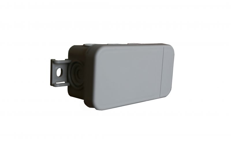 HMD-1 Wall-mounted junction box,IP54/PP, grey - Image 1