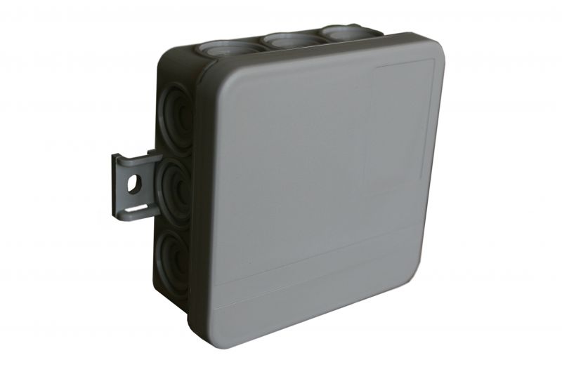HMD-3 (84x84x37) Hermetine mont.dezute, IP54, pilka,DIN EN 60670 - Nuotrauka 2