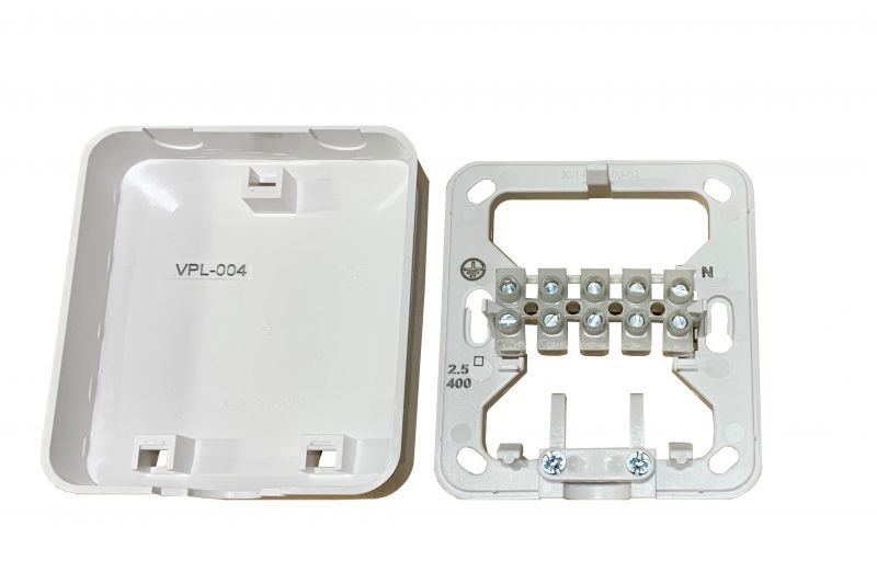 VPL-004 Electrical oven connection box, 5x4mm, white - Image 3