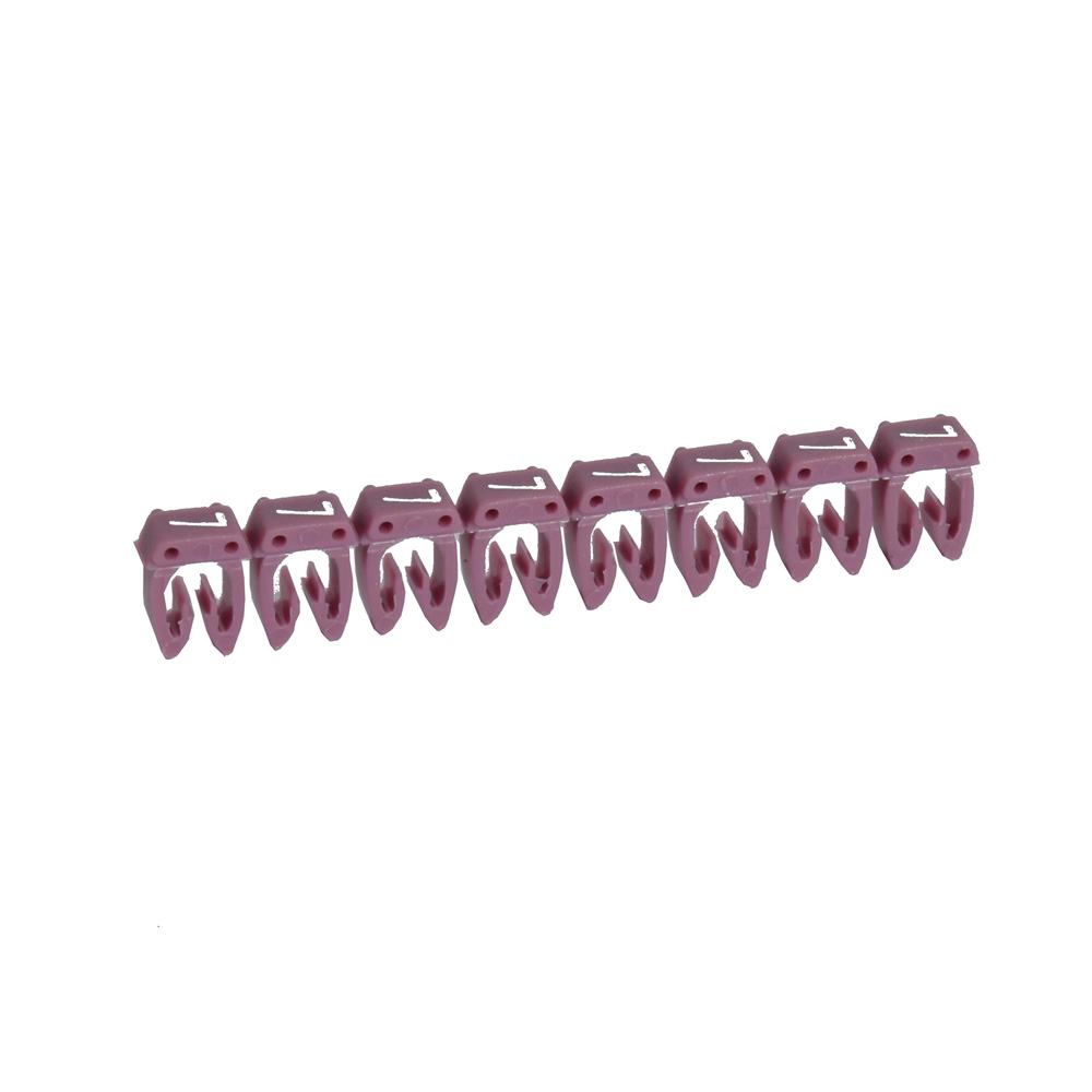 Kabelio žymeklis Legrand CAB 3 – skaitmuo „7", violetinė, 1,5–2,5 mm²