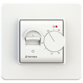 Elektrinio grindų šildymo termostatas, +5..40 °С 16A,  TERNEO MEX