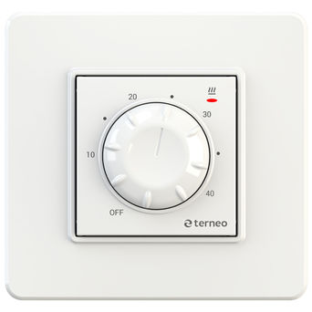 Elektrinio grindų šildymo termostatas, +10..40 °С 16A,  TERNEO RTP