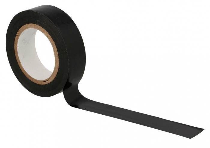 Izoliacija PVC 19mm 20m juoda TORRO