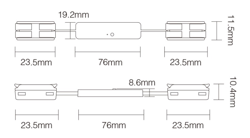 Controller MINI for 1-zone single color LED strip (ECO) - Image 2