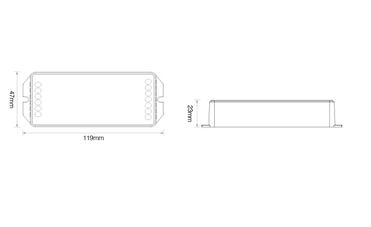 Controller for 1 zone maxi single color LED strip (ECO) - Image 2