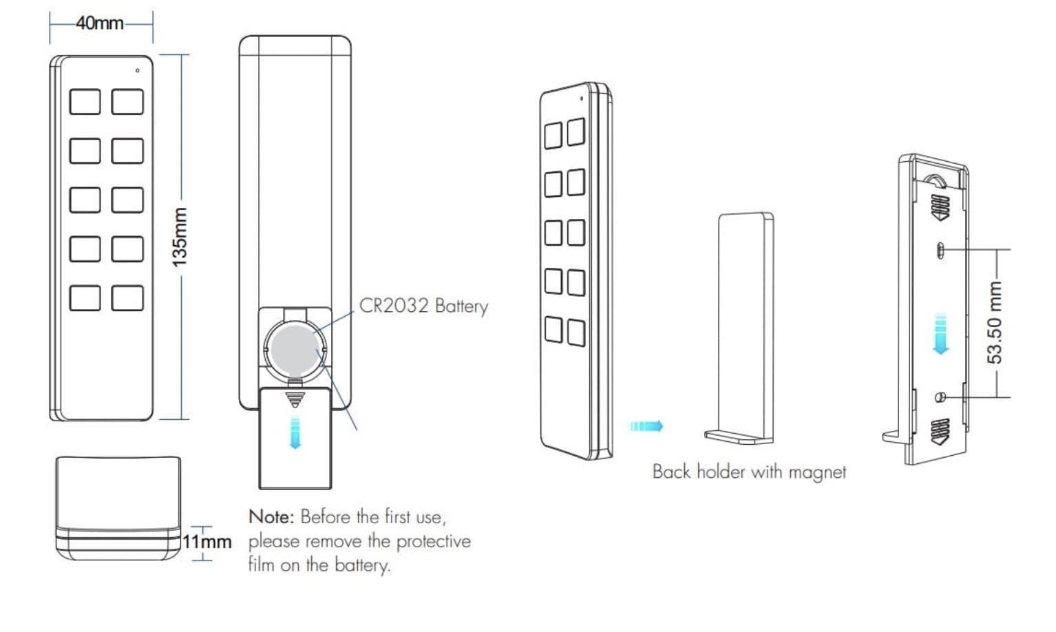 LED lighting 4 zone remote control - Image 3