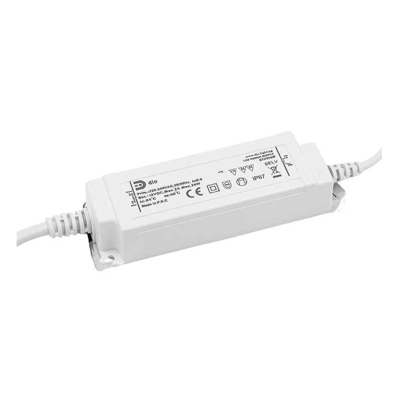 LED maitinimo šaltinis 12V, 24W, Waterproof