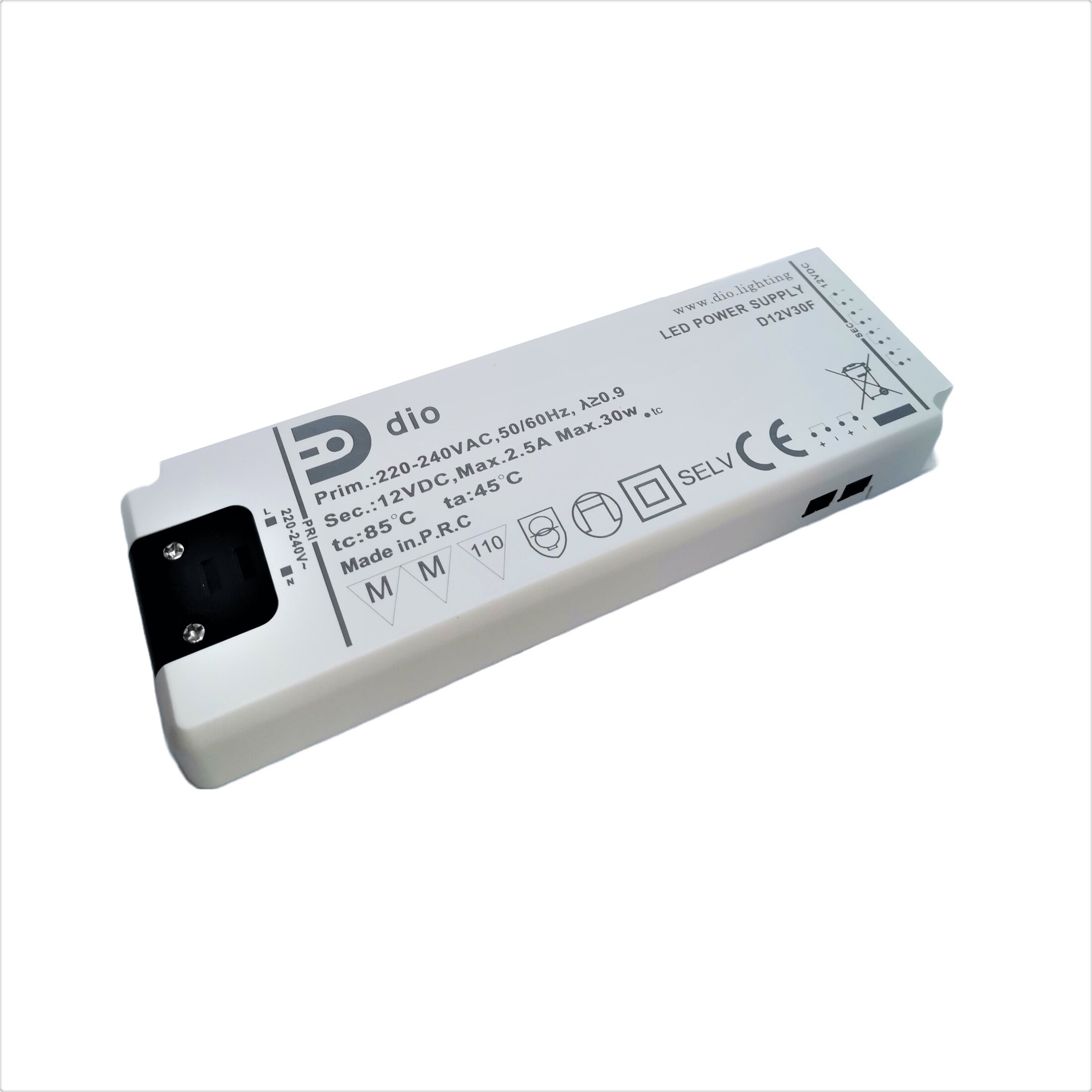LED maitinimo šaltinis 12V, 30W, Furniture