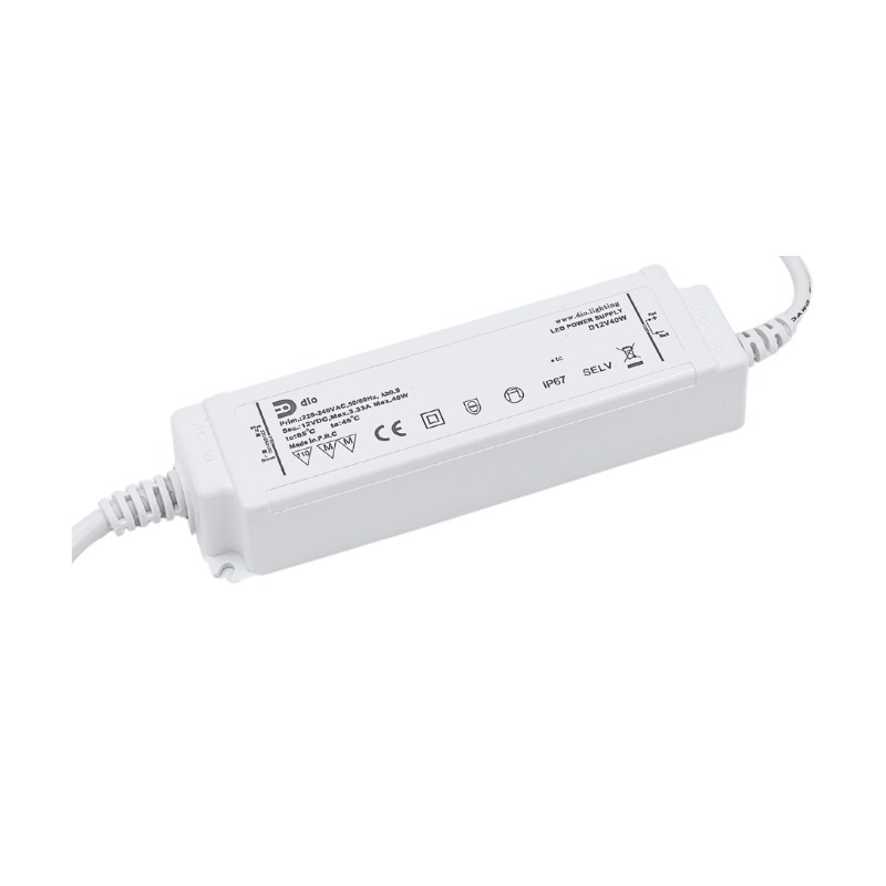 LED maitinimo šaltinis 12V, 40W, Waterproof