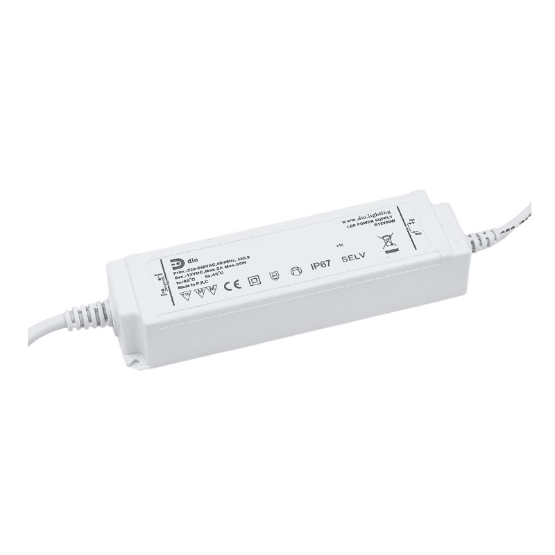 LED maitinimo šaltinis 12V, 60W, Waterproof