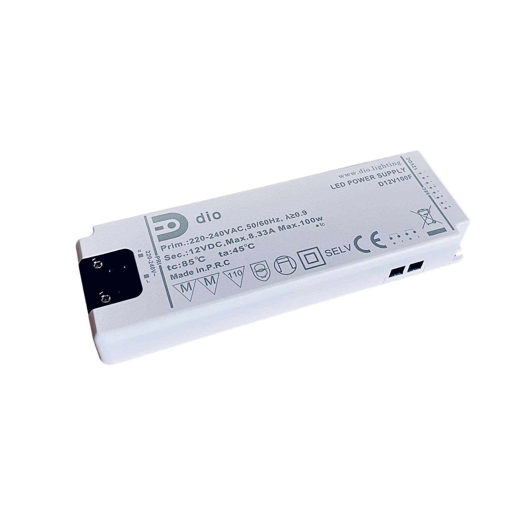 LED maitinimo šaltinis 12V, 100W, Furniture