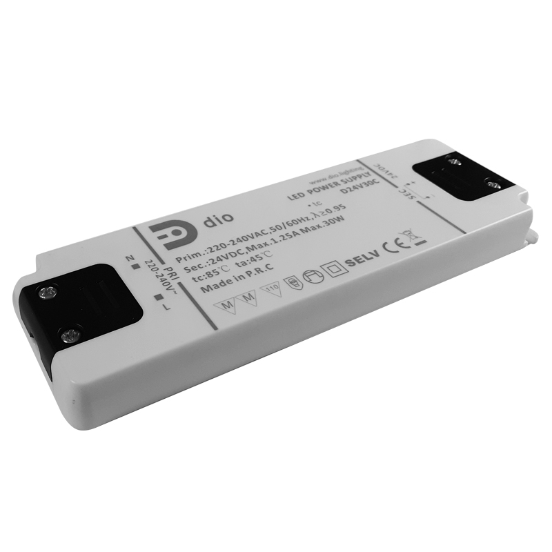LED power supply 24V, 30W, Compact