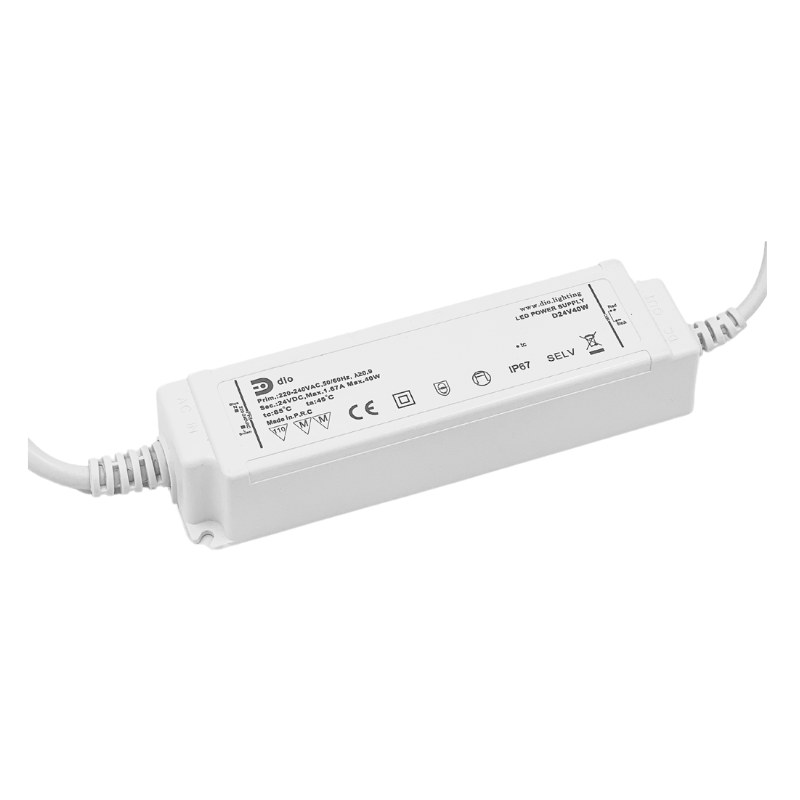 LED maitinimo šaltinis 24V, 40W, Waterproof