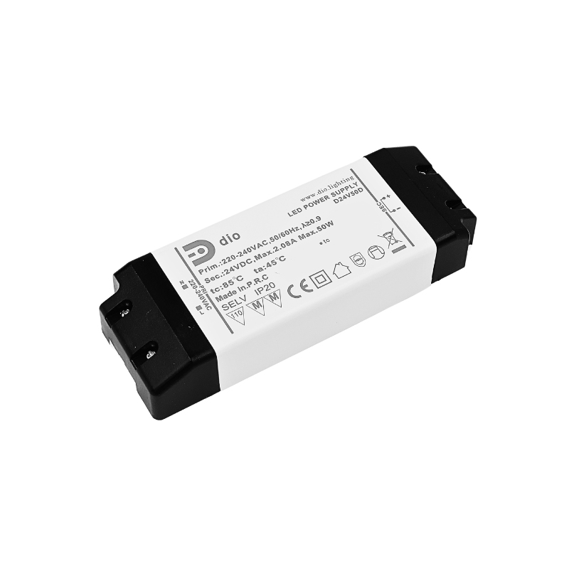 LED maitinimo šaltinis 24V, 50W, Reguliuojamo ryškumo