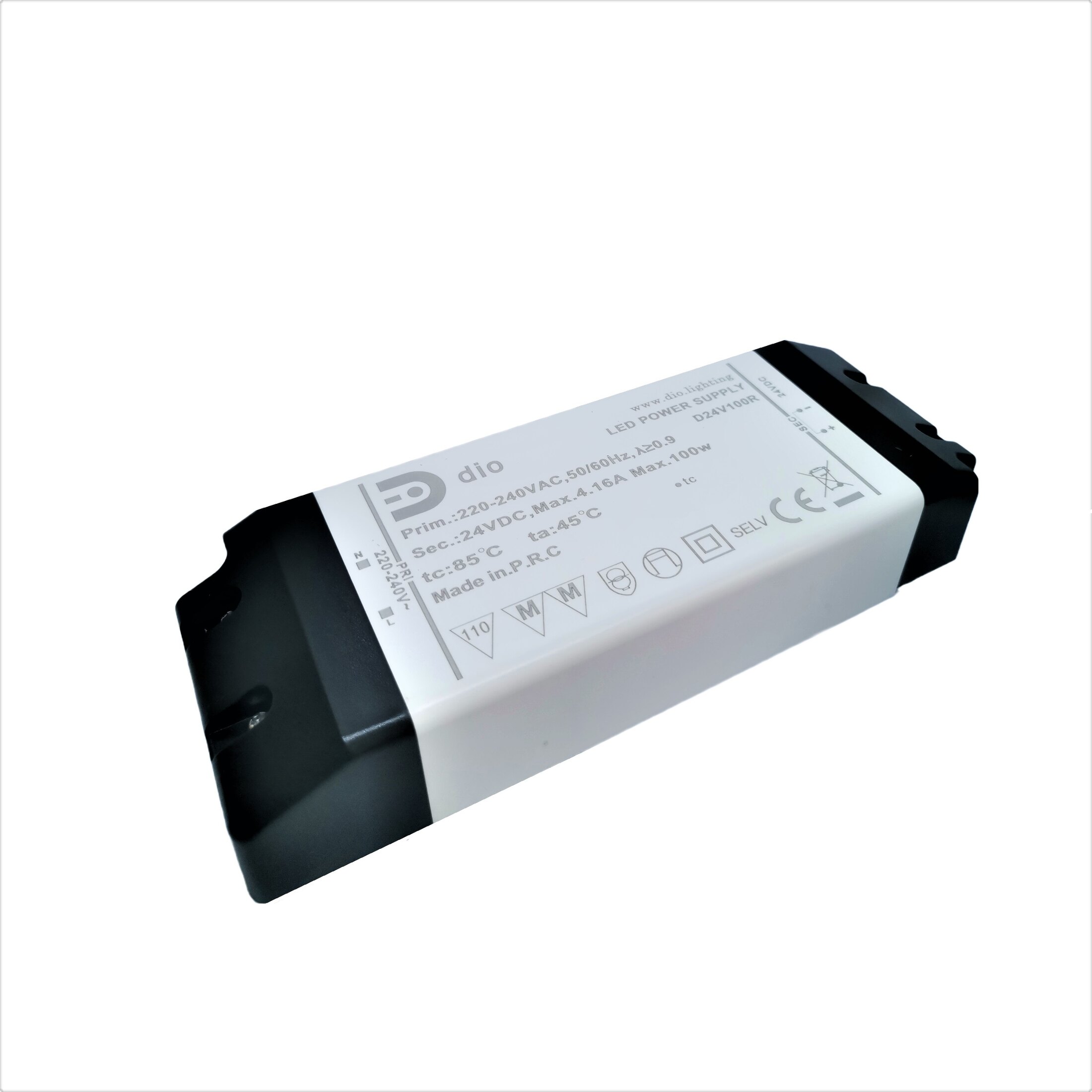 LED maitinimo šaltinis 24V, 100W, Regular