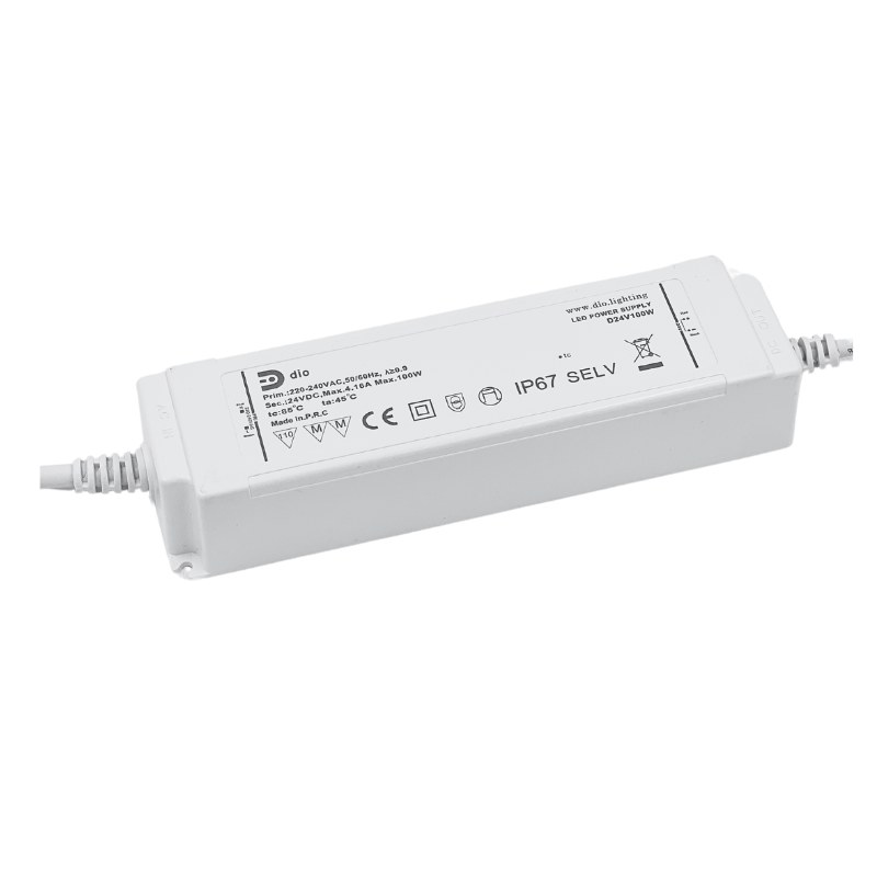 LED maitinimo šaltinis 24V, 100W, Waterproof