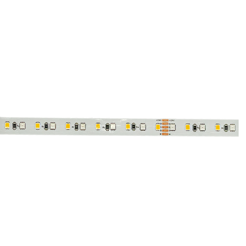 LED juosta EKO 17W/m 24V RGB+WW IP20 120LED/m 2835 (5m)