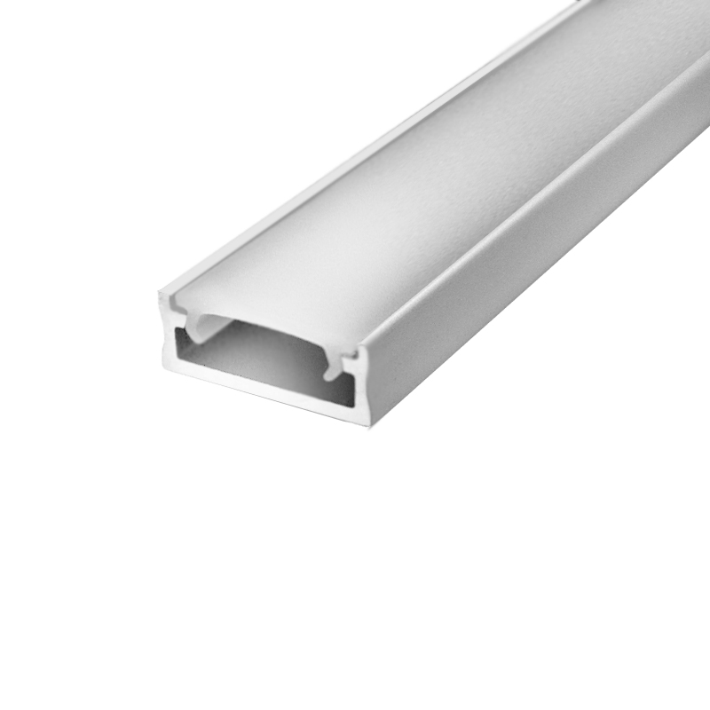 LED profile SURFACE Anodized Black (3m) - Image 1