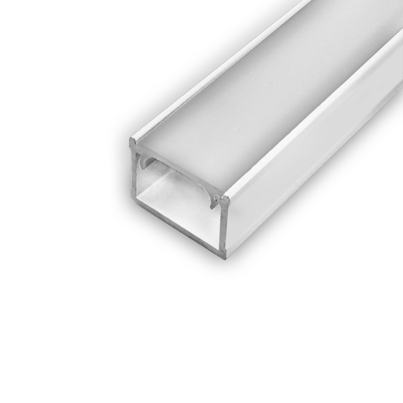 LED profile SURFACE MAXI Painted White (1m) - Image 2