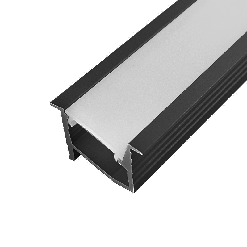 LED profilis įleidžiamas GROOVE MAXI 70 Anoduota Pilka (3m) - Nuotrauka 3