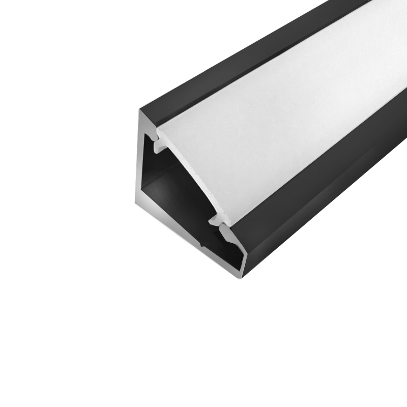 LED profile CORNER 60/30 Anodized Grey (3m) - Image 3