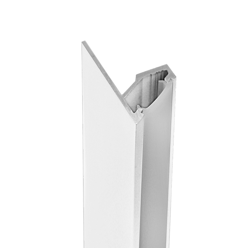 LED profile CORNER SHELF Anodized Black (1m) - Image 2