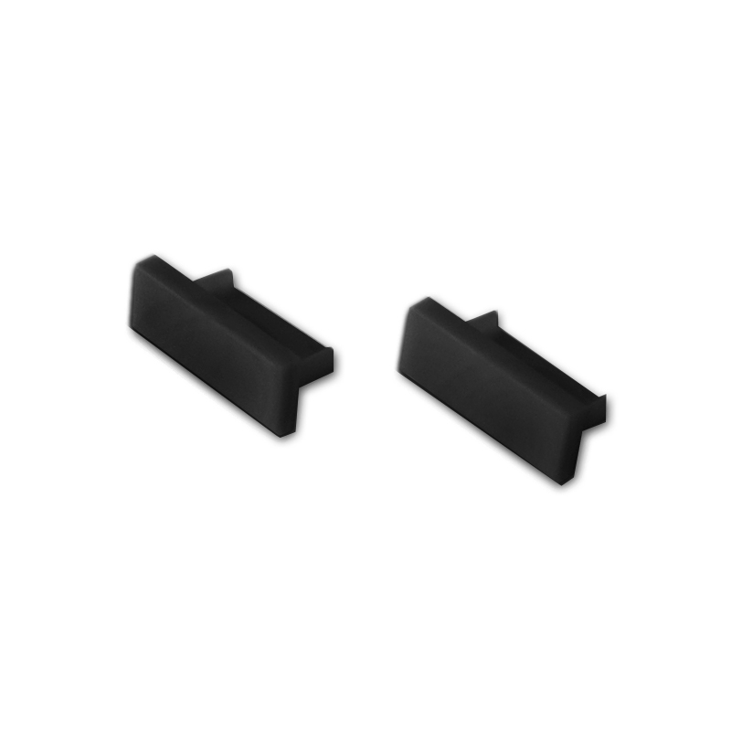 Endings for LED profile SURFACE Black - Image 3