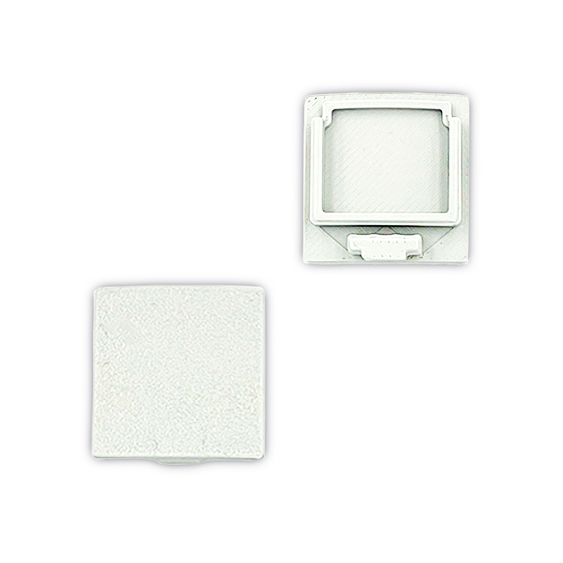 Užbaigimai LED profiliui 23x23 Pilka - Nuotrauka 5