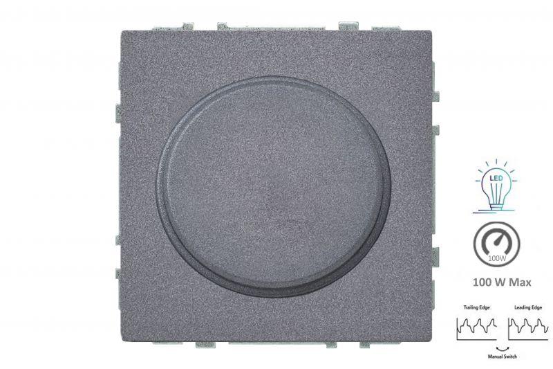 ISR-006-01.M/BM LED svies.stipr.reguliat."Lead/Trail.edge"switch.3-100W.dazyta.juoda.sp.b/r - Image 2