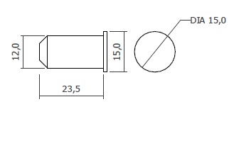 Touch dimmer sensor switch (recessed) - Image 3