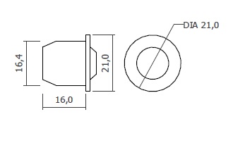 PIR motion sensor switch (recessed) - Image 2