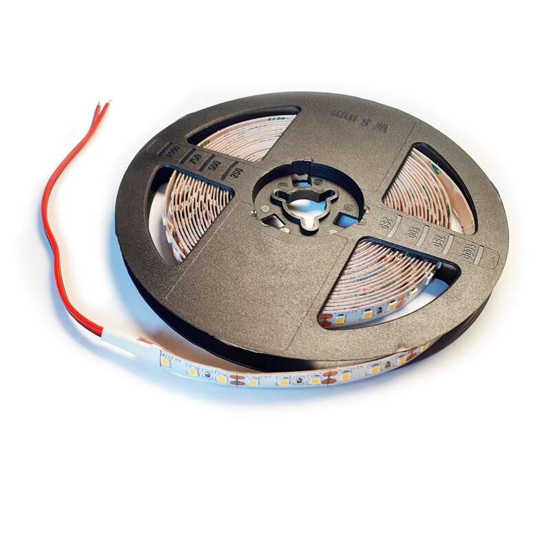 LED juosta STANDART 6W/m 12V 6500K IP20 60LED/m 2835 (5m) - Nuotrauka 2
