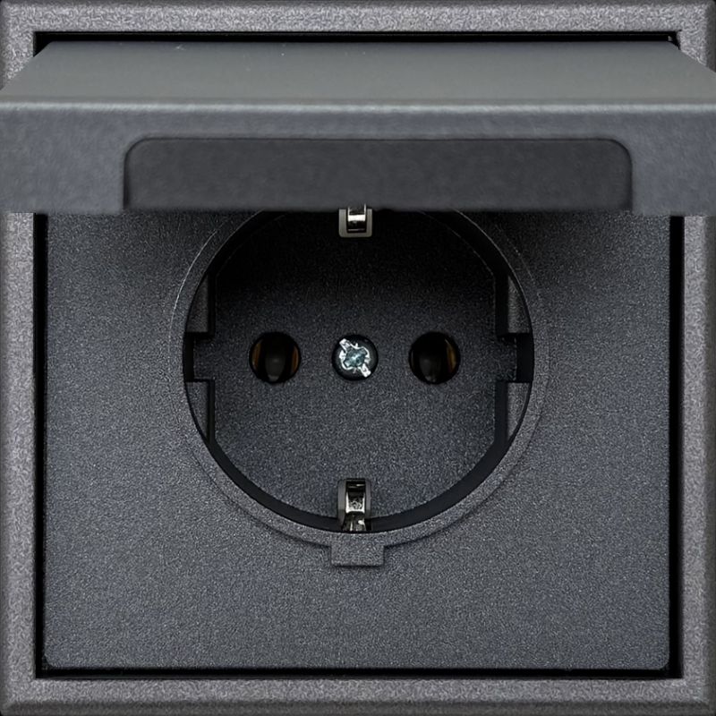 IKL16-208-01.M/BM Il.kist.lizd.spyruokl.kont.su izem.IP44"Profi"dazyta.juoda.sp.16A.b/r - Nuotrauka 1