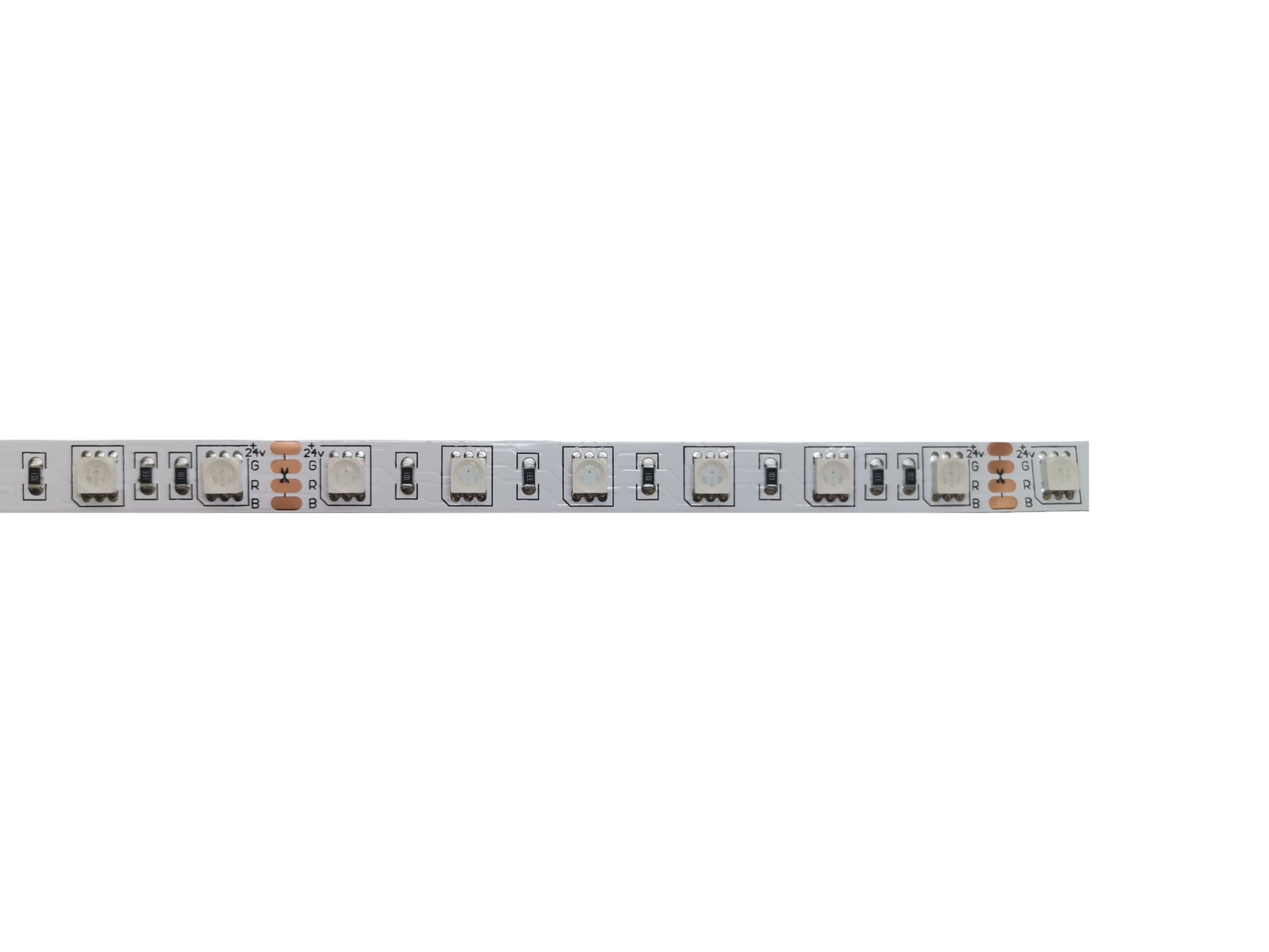 LED strip ECO 14.4W/m 24V RGB IP20 60LED/m 5050 (5m)
