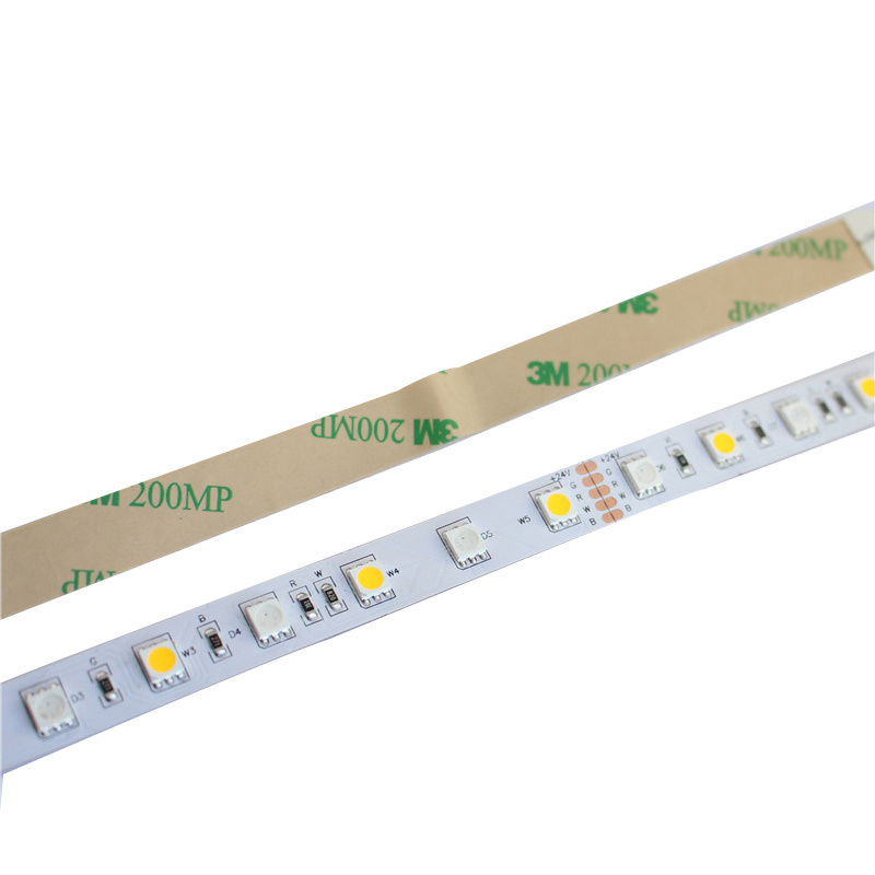 LED strip ECO 12W/m 24V RGBW IP33 72LED/m 5050 (5m)