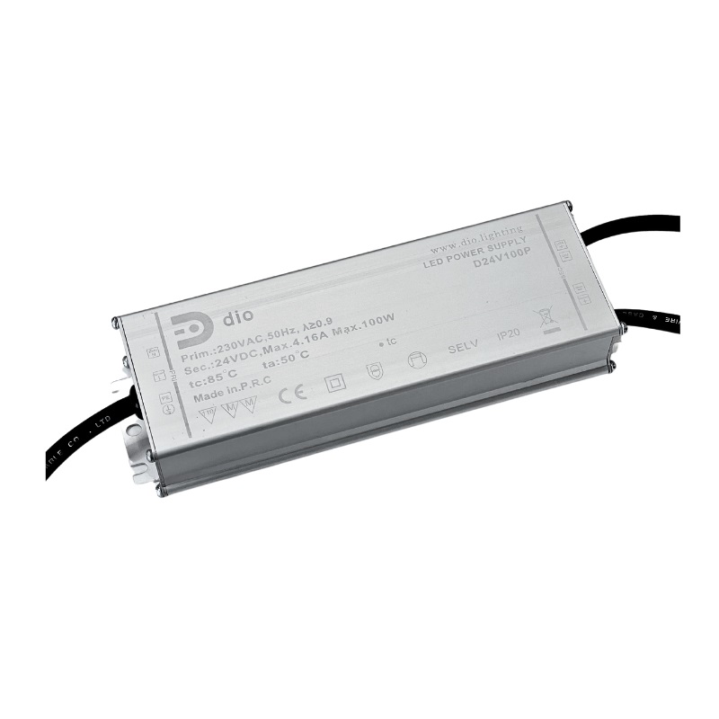 LED maitinimo šaltinis 24V, 100W, Push