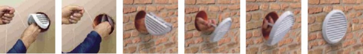 Išorinės grotelės rekuperatoriams Edil Plast - Image 4