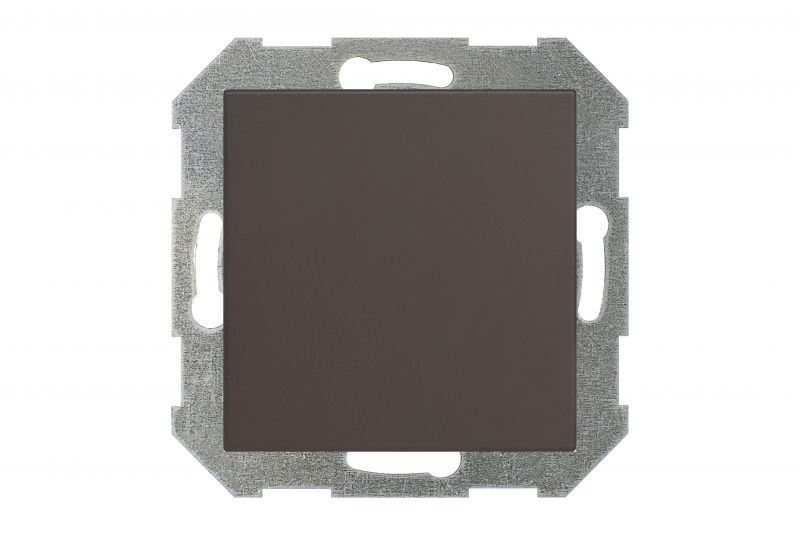 IJ1.10-005-01.R/ON31 Flush mounting 1x switch, IP44.Retro matt.brown.w/f - Image 2