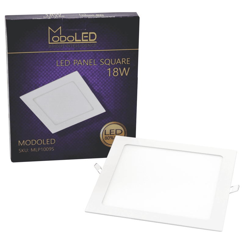 MODOLED square recesed LED panel 18W 3000K - Image 3