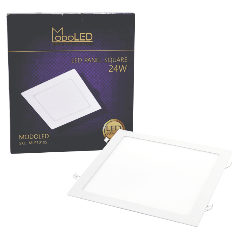 Įmontuojamas kvadratinis LED šviestuvas MODOLED 24W