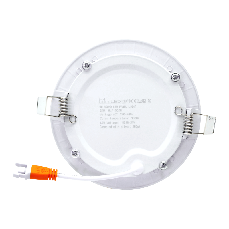 VESTALIGHT round recesed LED panel 6W 4000K - Image 2