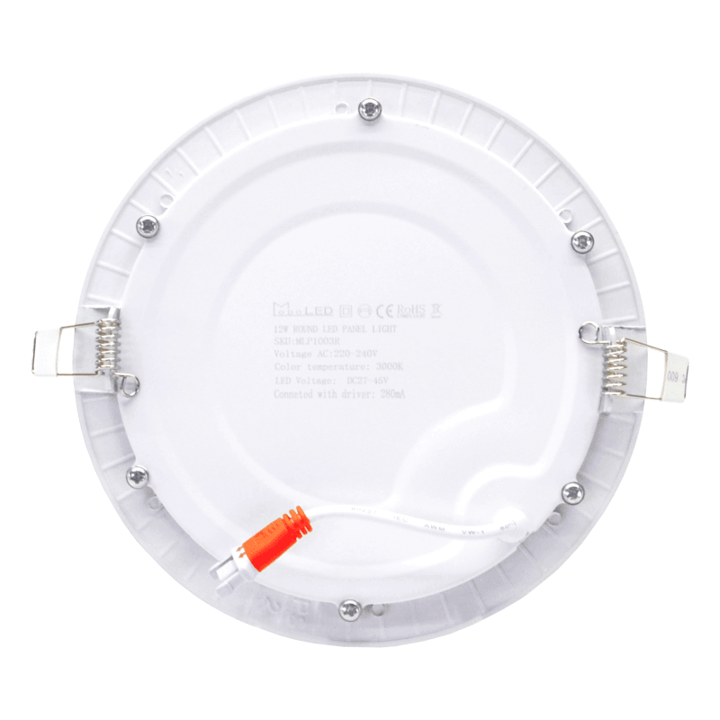 VESTALIGHT round recesed LED panel 12W 4000K - Image 2