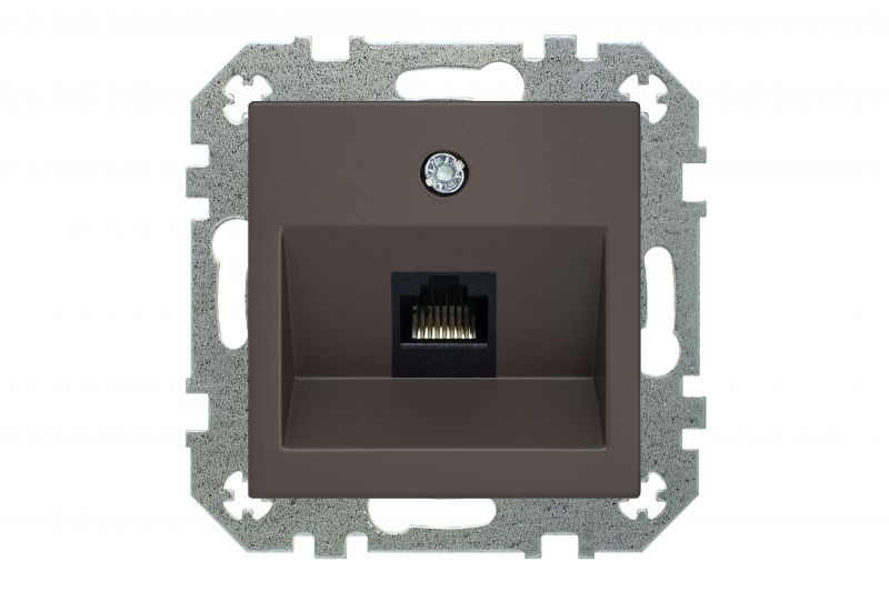 IKL-001-01.R/ON31 Il.komp.lizdas RJ45 kat.6."Retro"ruda.matine.b/r - Nuotrauka 2