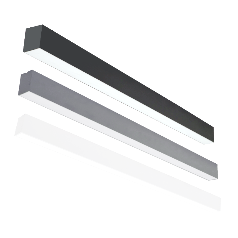 40W juodas linijinis LED šviestuvas LIMAN100_DALI - Nuotrauka 1