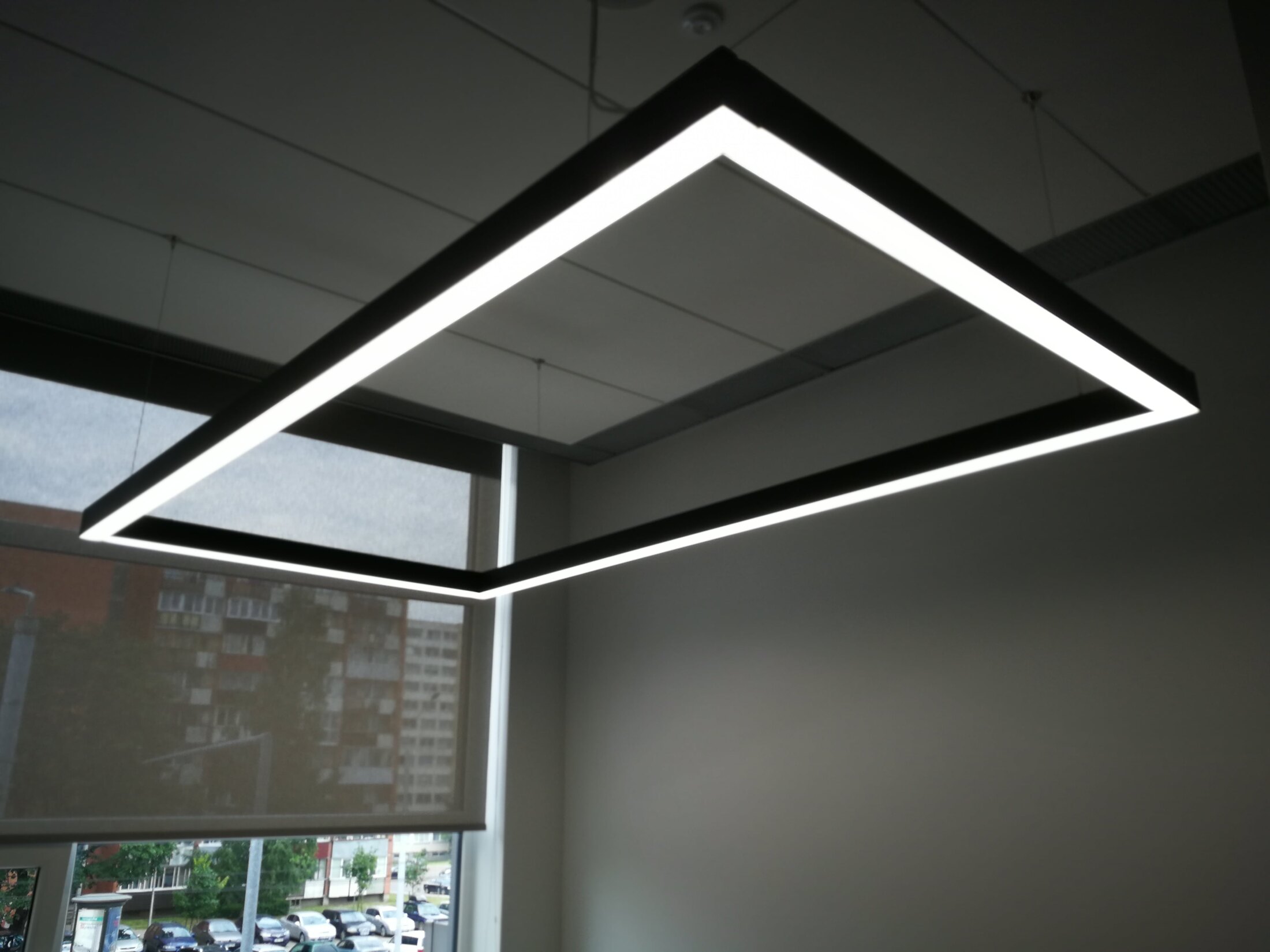 40W pilkas linijinis LED šviestuvas LIMAN100_HIGH POWER_Avarinis - Nuotrauka 19