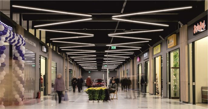 20W pilkas linijinis LED šviestuvas LIMAN80 - Nuotrauka 11